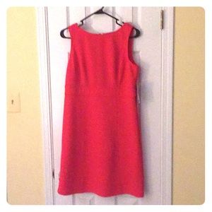 Classic A-line pink dress